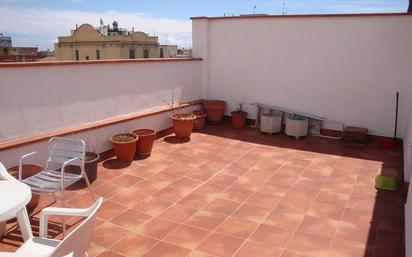 Terrace of Attic to rent in  Barcelona Capital  with Air Conditioner, Heating and Parquet flooring