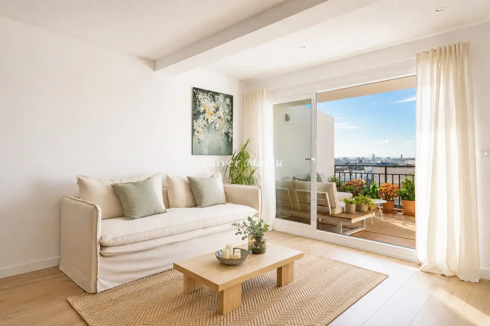 Terrassa de Àtic en venda en  Palma de Mallorca amb Aire condicionat, Calefacció i Parquet