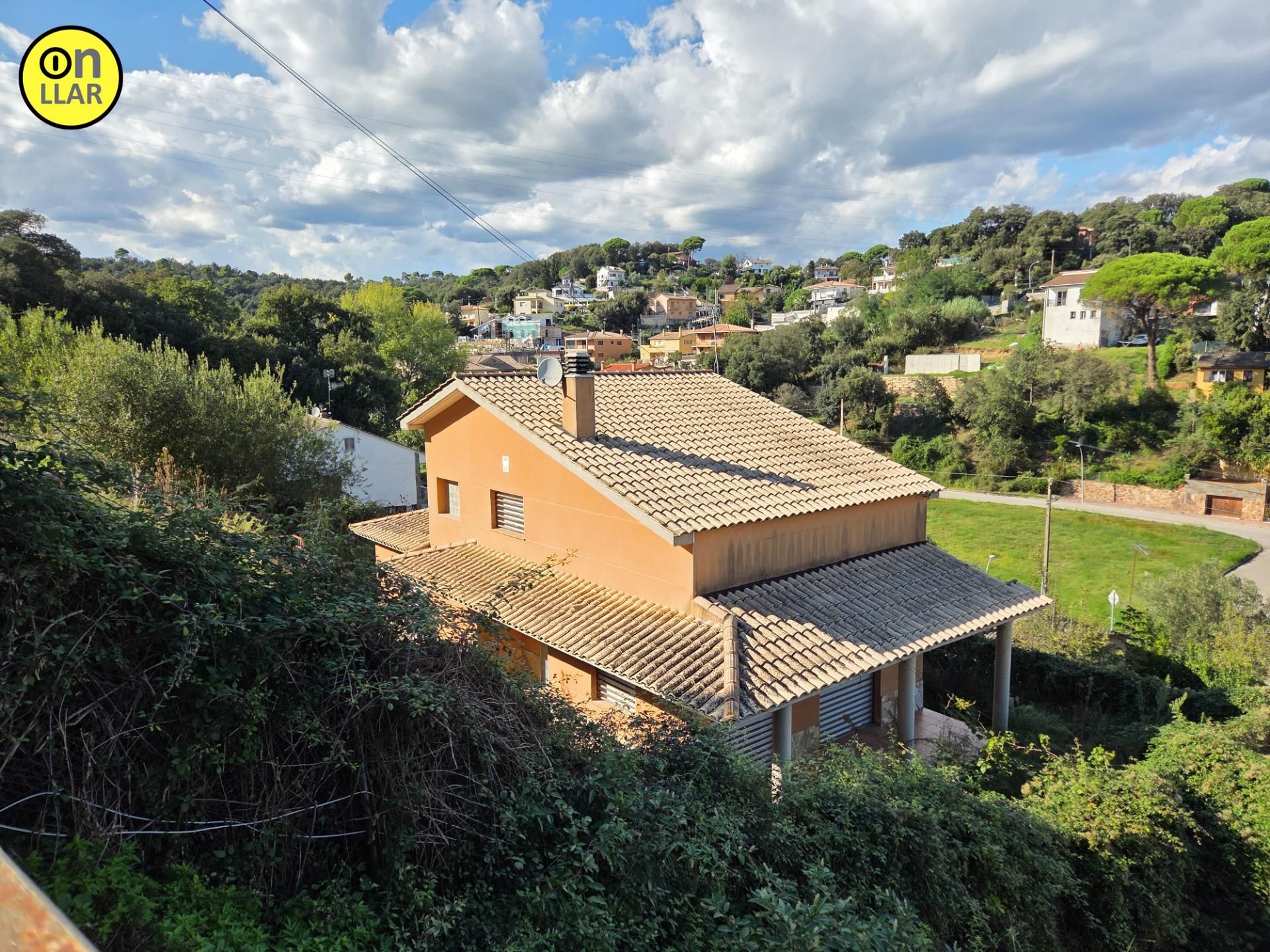Vista exterior de Casa o chalet en venta en Santa Maria de Palautordera con Jardín privado