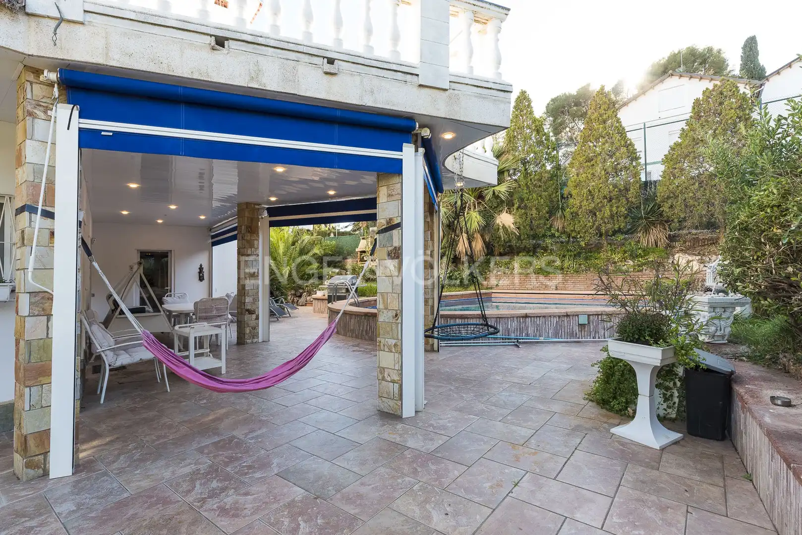 Terrace of Houses for rent in Castelldefels  with Air Conditioner, Heating and Private garden