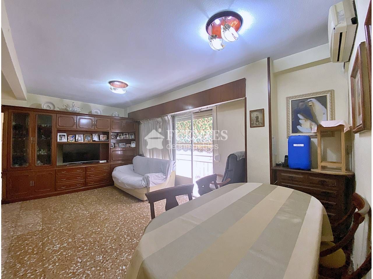 Sala de estar de Piso en venta en Alicante / Alacant con Aire acondicionado y Amueblado