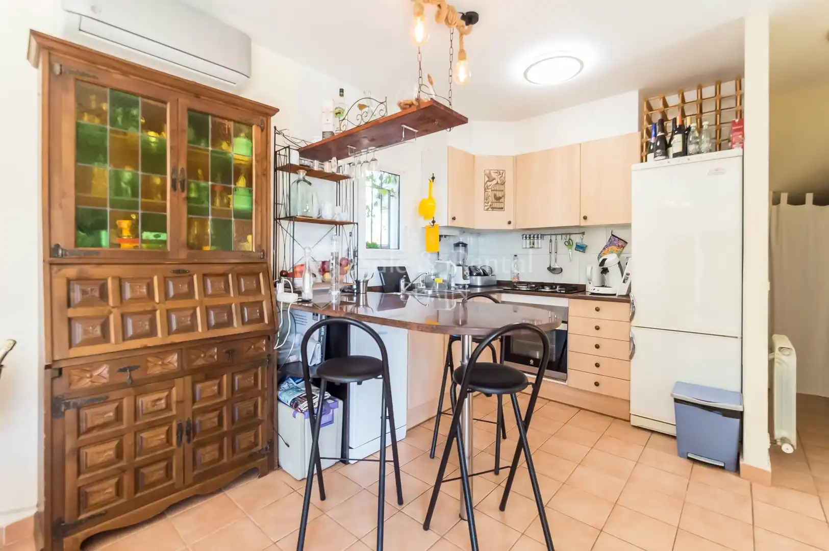 Kitchen of Houses for sale in Lloret de Mar  with Air Conditioner, Heating and Private garden