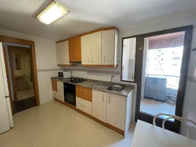 Kitchen of Flat for sale in Alicante / Alacant  with Air Conditioner, Heating and Terrace