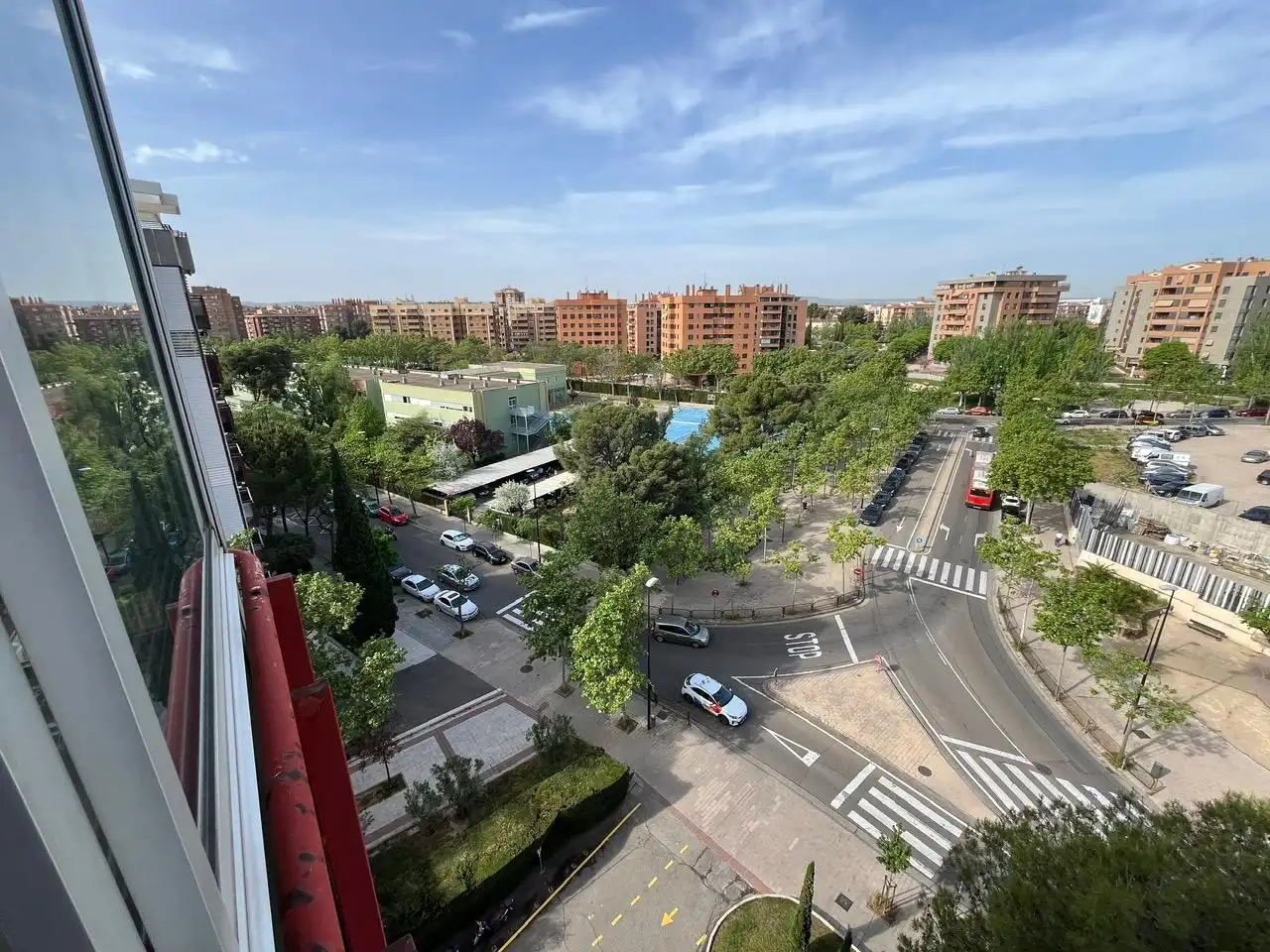 Vista exterior de Pis de lloguer en Zaragoza amb Aire condicionat, Calefacció i Parquet
