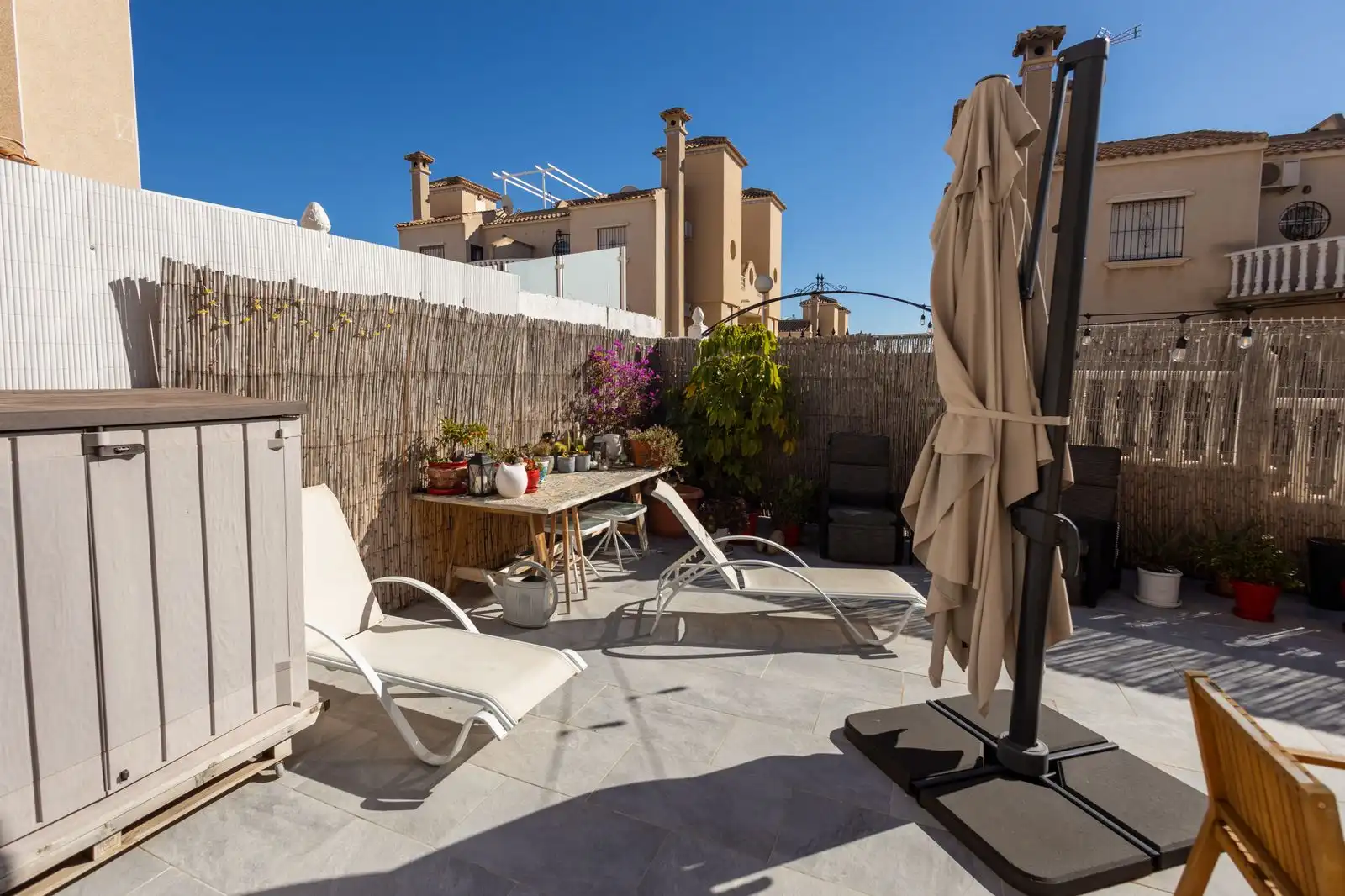Terraza de Casa adosada en venta en Orihuela con Jardín privado, Terraza y Piscina