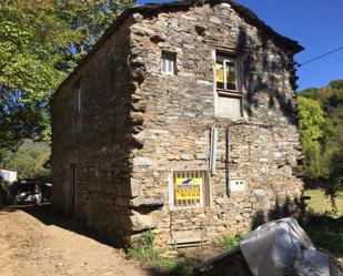 Außenansicht von Haus oder Chalet zum verkauf in Triacastela