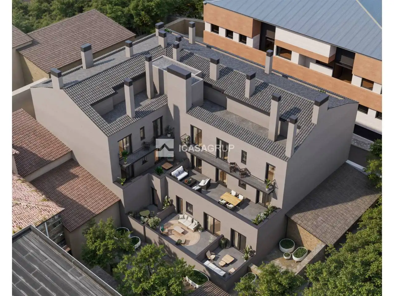 Außenansicht von Wohnung zum Verkauf in Rubí mit Klimaanlage und Parkett