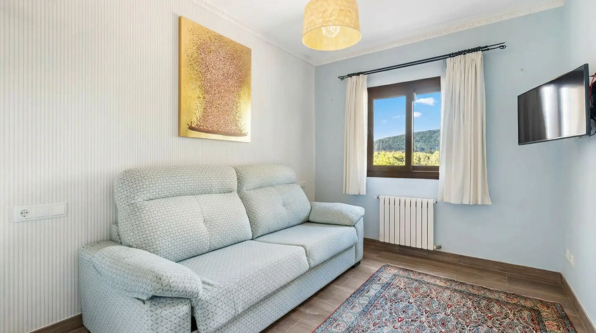 Schlafzimmer von Country house zum Verkauf in Calvià mit Klimaanlage, Heizung und Terrasse