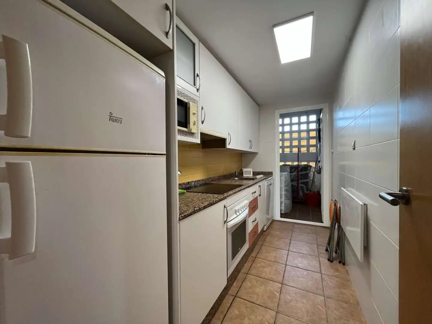 Cocina de Apartamento de alquiler en Vera con Aire acondicionado, Calefacción y Terraza