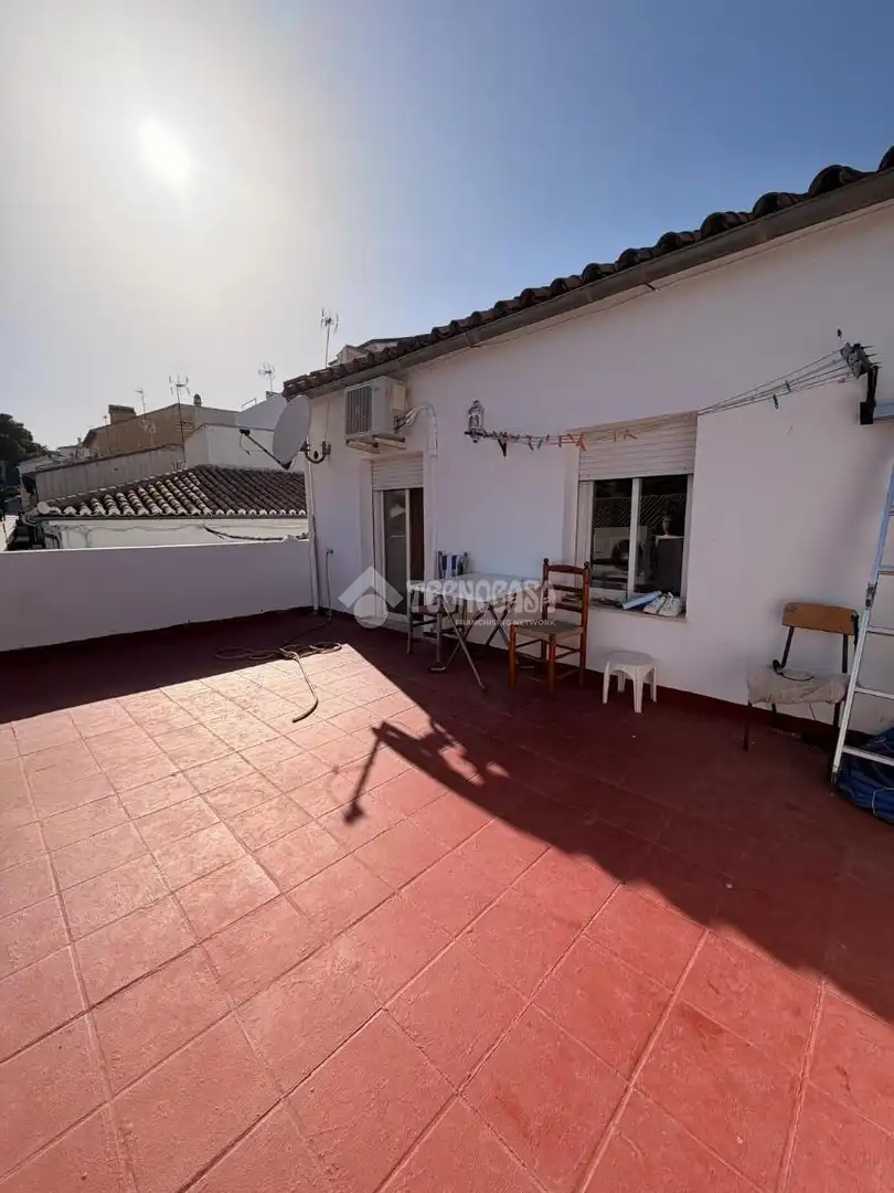 Vista exterior de Casa adosada en venta en Antequera