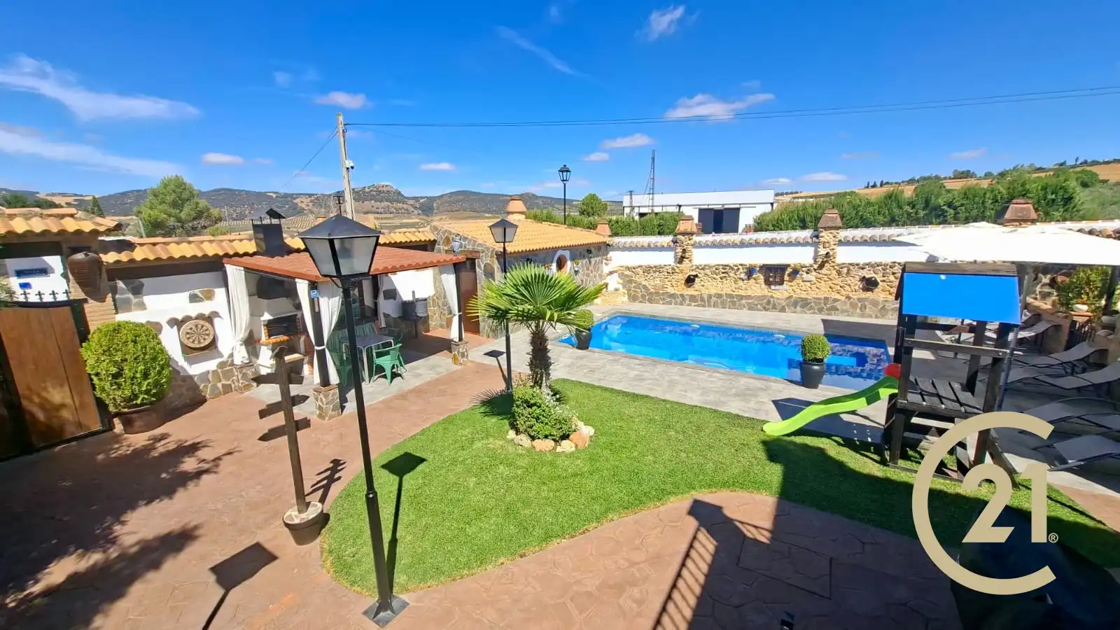 Piscina de Casa o chalet en venta en Arriate con Aire acondicionado, Jardín privado y Terraza