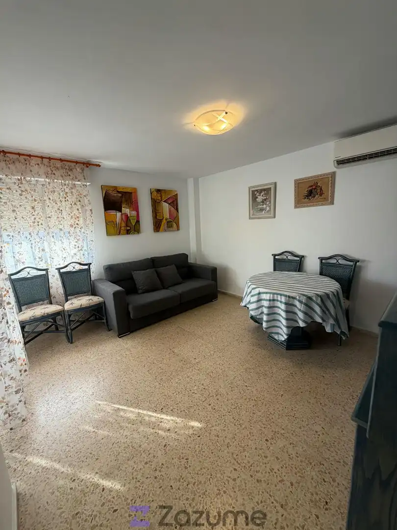 Living room of Flat for rent in Piles  with Air Conditioner, Heating and Furnished