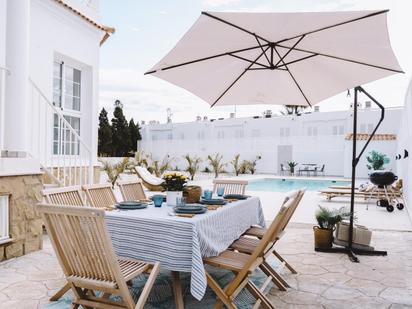 Terrassa de Casa o xalet en venda en Mojácar amb Aire condicionat, Jardí privat i Terrassa