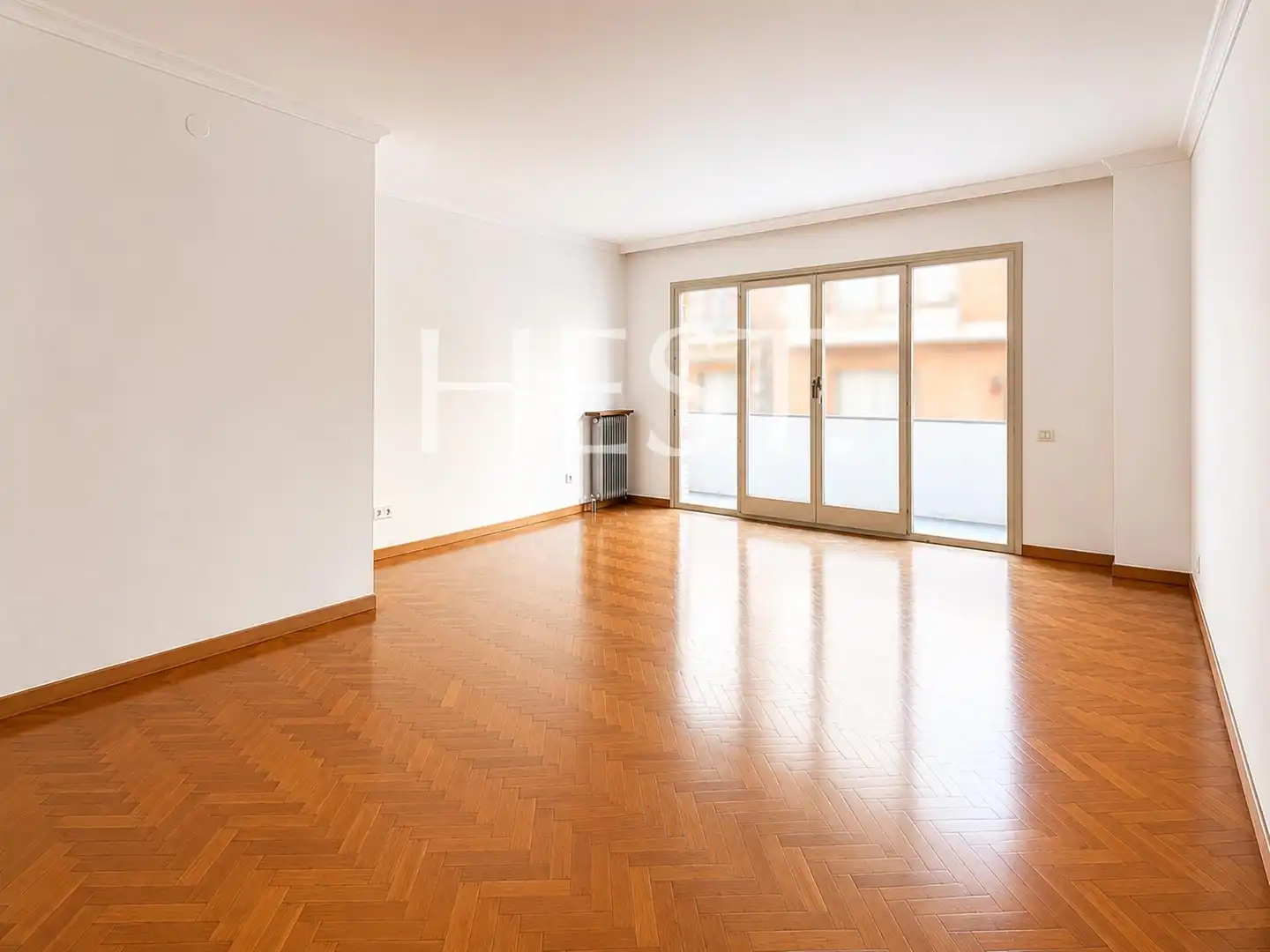 Sala de estar de Piso en venta en Barcelona con Calefacción, Terraza y Balcón