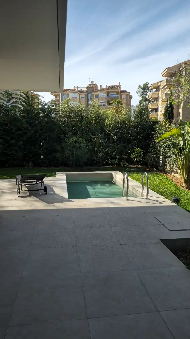 Piscina de Planta baixa en venda en  Palma de Mallorca amb Aire condicionat, Calefacció i Parquet