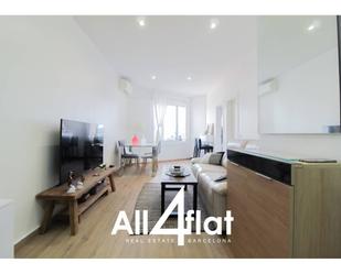 Living room of Flat for sale in L'Hospitalet de Llobregat  with Air Conditioner and Parquet flooring