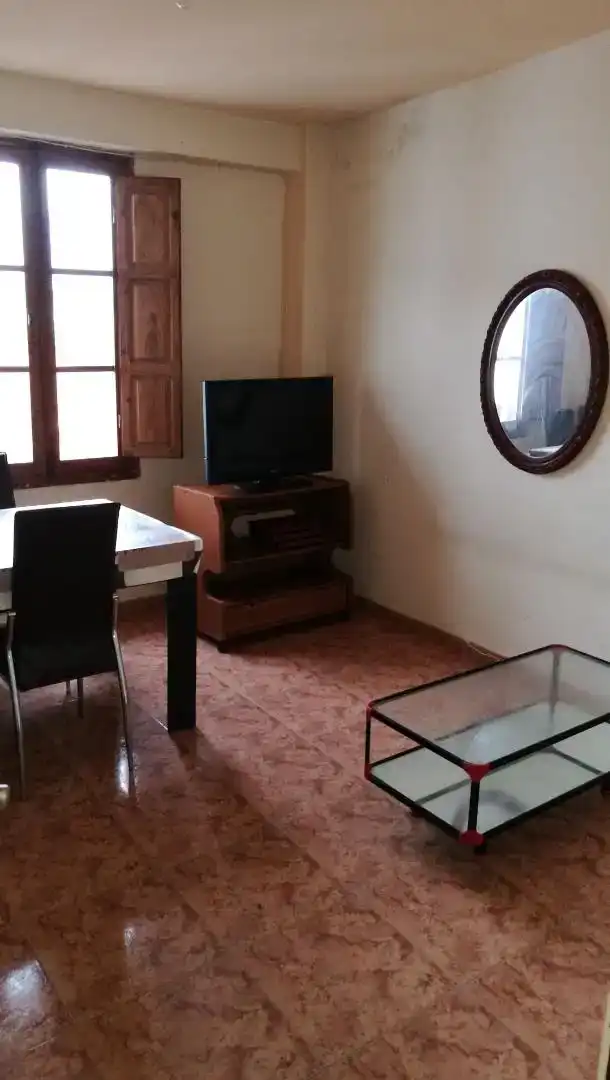 Living room of Flat for rent in Castelló de Rugat  with Air Conditioner