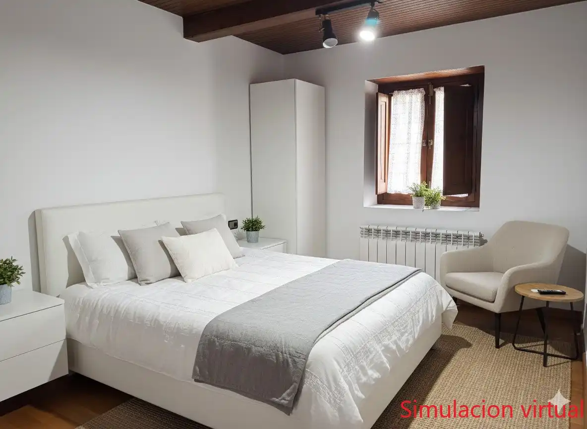 Bedroom of Houses for sale in Peñamellera Alta  with Heating