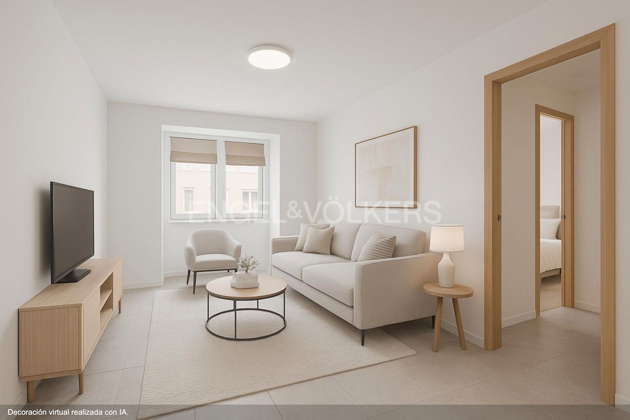 Living room of Apartment for sale in L'Hospitalet de Llobregat  with Heating