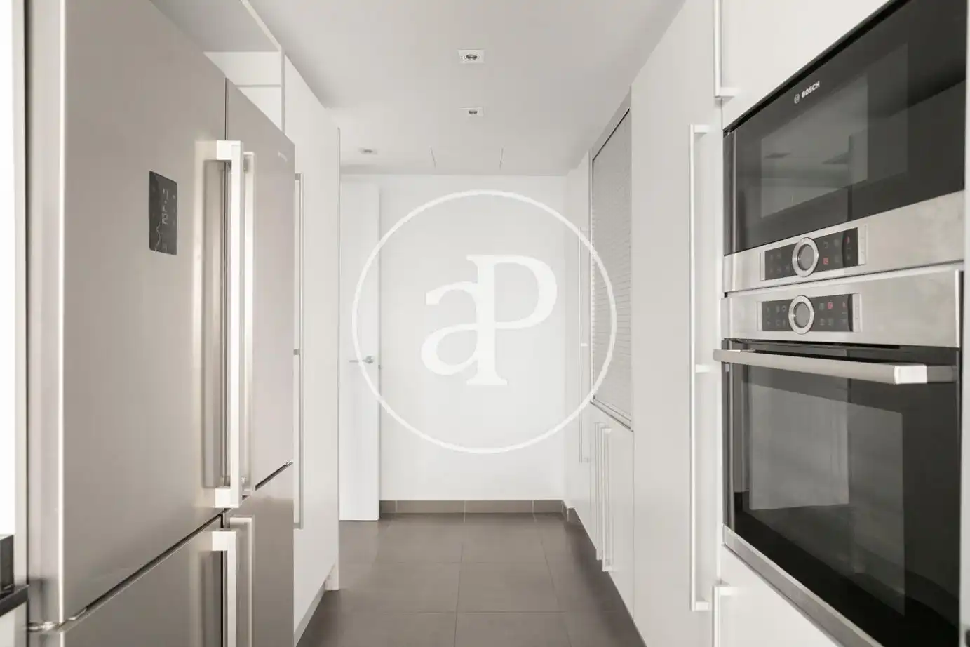 Kitchen of Attic for sale in Barcelona  with Air Conditioner, Heating and Terrace