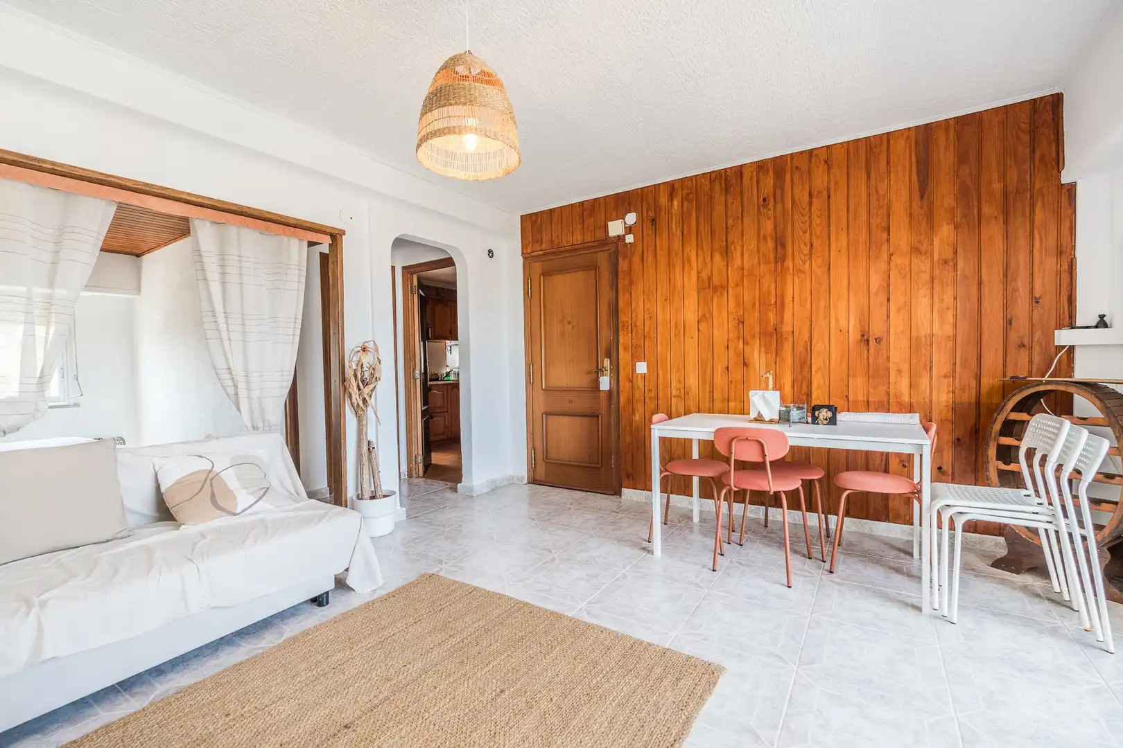 Sala d'estar de Apartament en venda en Dénia amb Aire condicionat i Forn