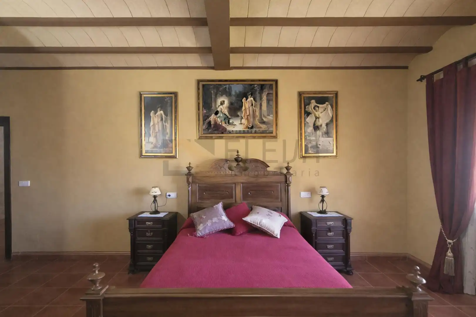 Bedroom of Flat for sale in Minaya  with Heating, Terrace and Furnished