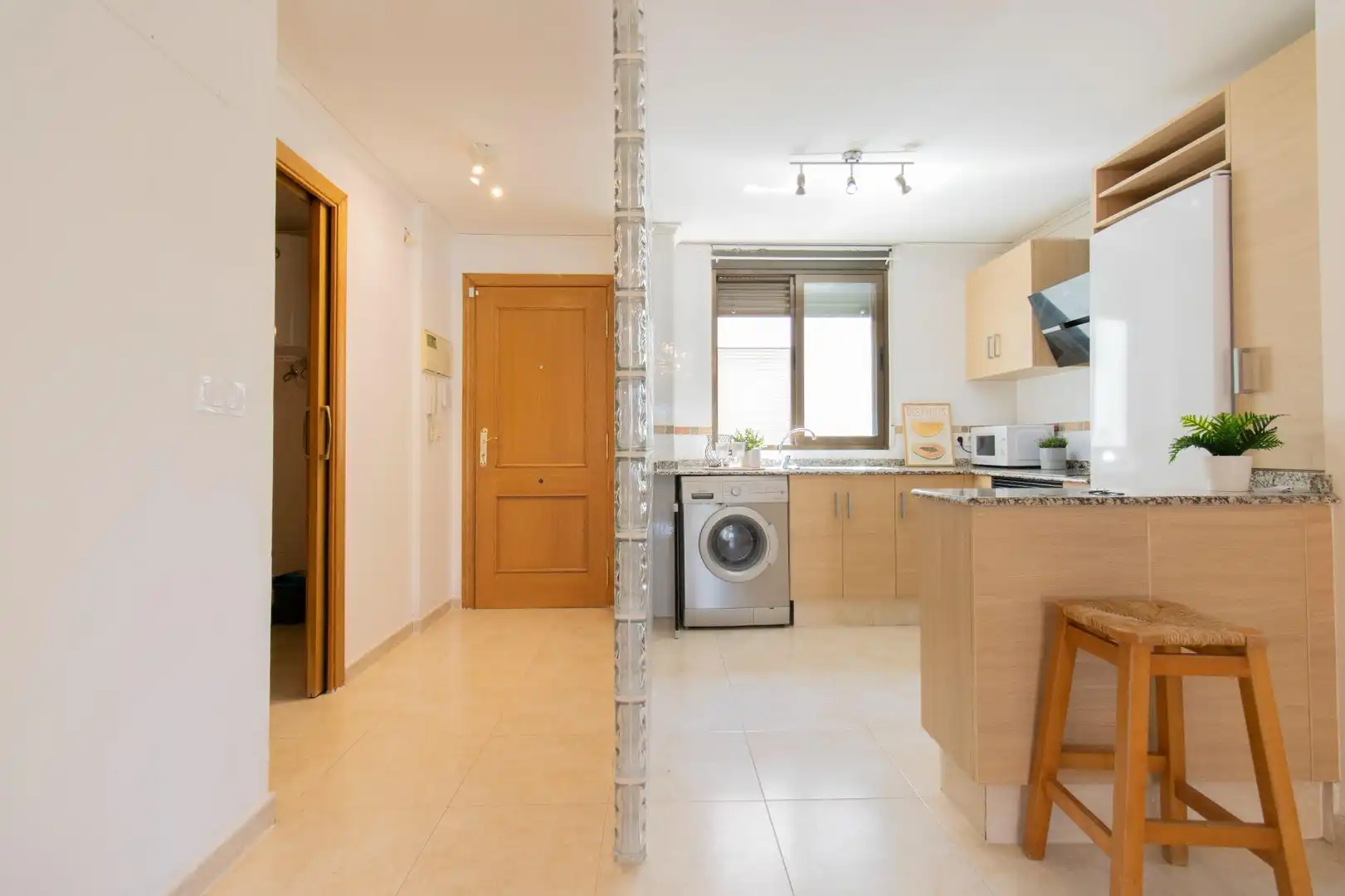 Cocina de Apartamento en venta en Estivella con Amueblado y Balcón