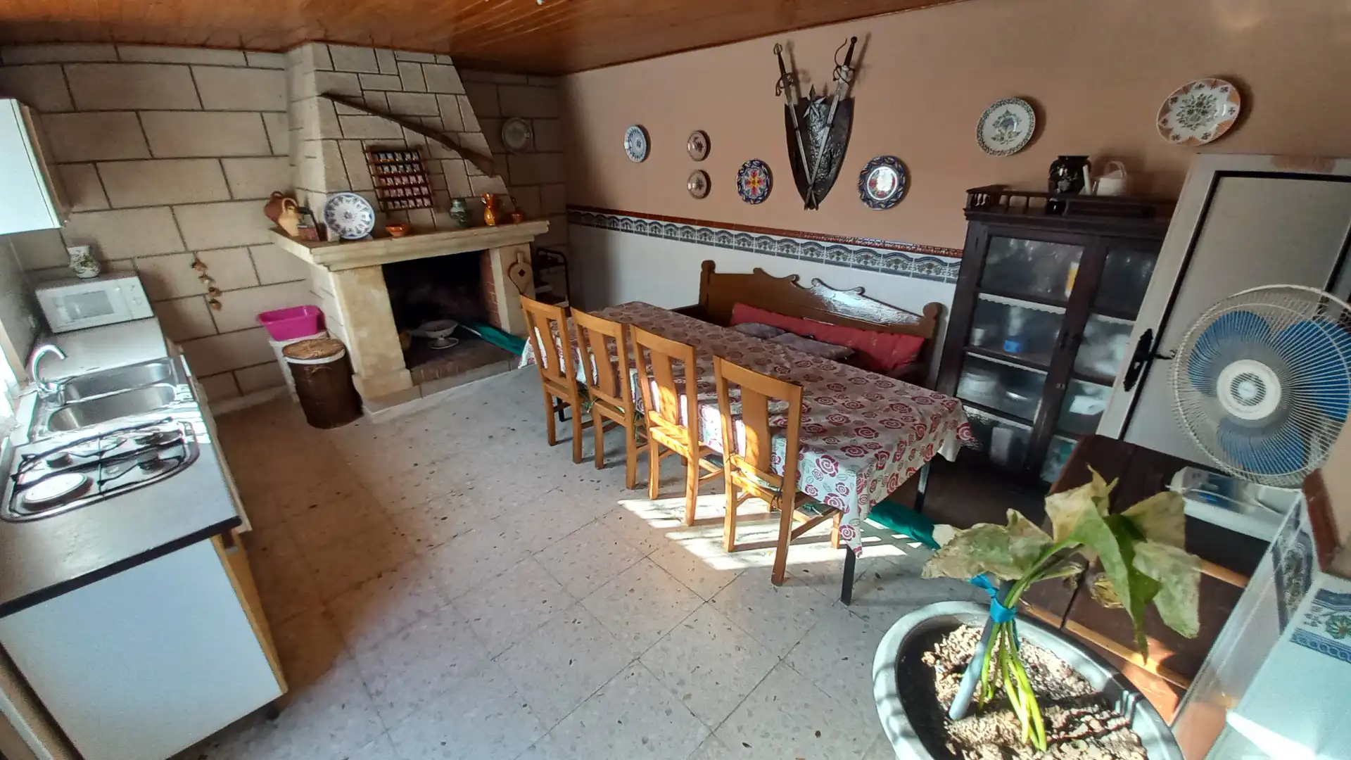 Dining room of Houses for sale in Moraleja del Vino