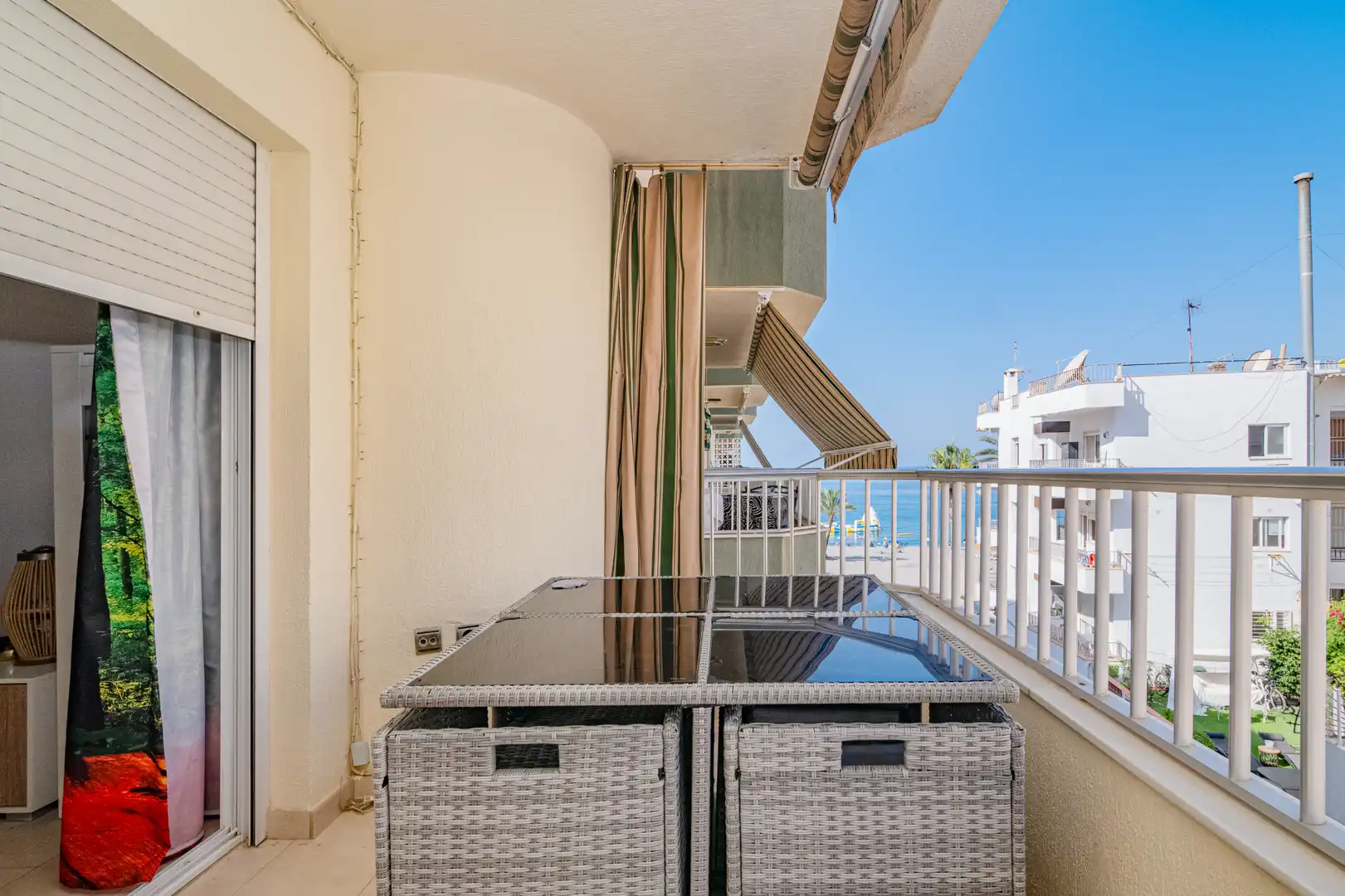 Terrasse von Wohnung zur Miete in Almuñécar mit Klimaanlage, Heizung und Terrasse