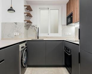 Kitchen of Flat for sale in  Madrid Capital  with Air Conditioner and Heating