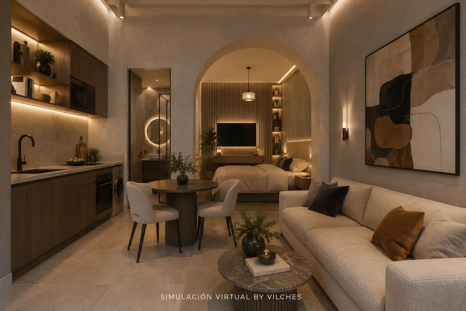 Sala de estar de Casa adosada en venta en Las Palmas de Gran Canaria con Terraza y Balcón