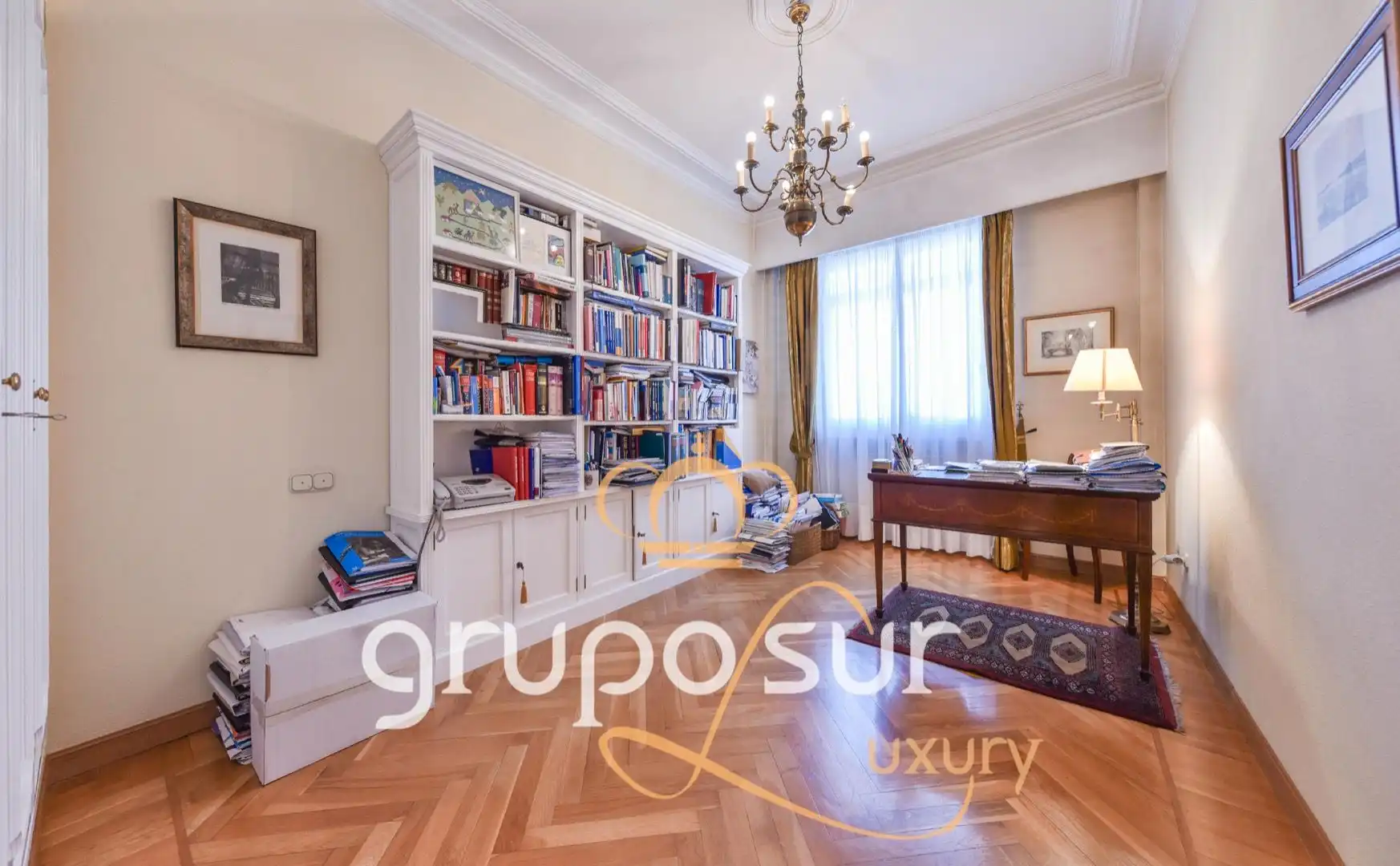 Sala d'estar de Pis en venda en Valladolid amb Calefacció, Parquet i Terrassa