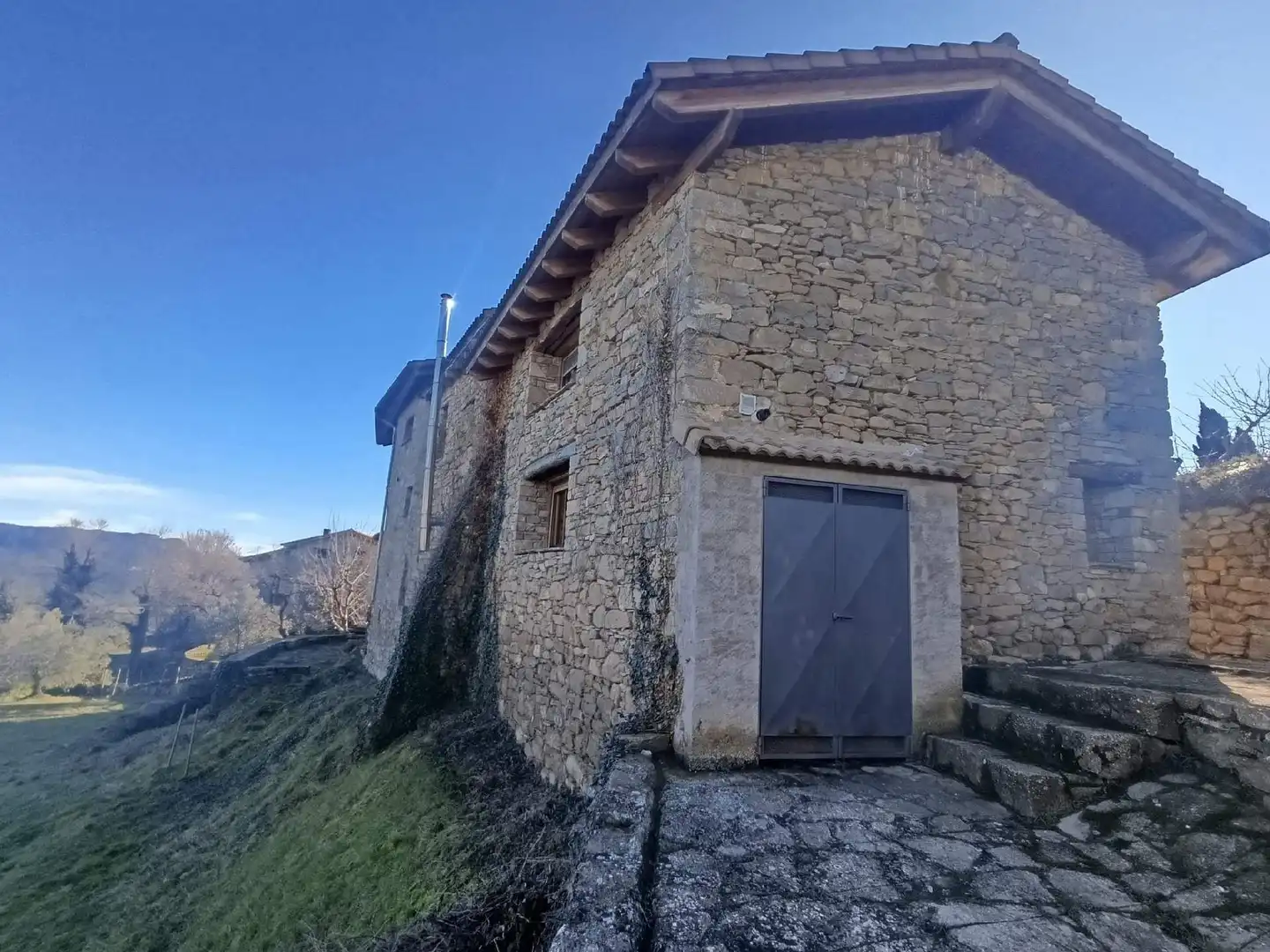 Vista exterior de Casa o xalet en venda en Graus amb Calefacció, Jardí privat i Traster