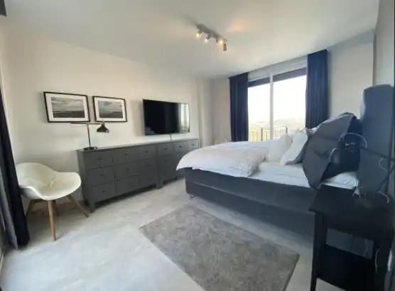 Schlafzimmer von Maisonette zum Verkauf in Mijas mit Klimaanlage, Terrasse und Möbliert
