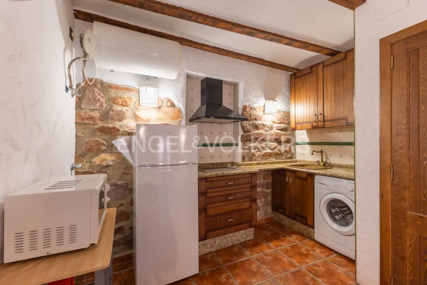 Cocina de Finca rústica en venta en Vilafamés con Aire acondicionado, Calefacción y Trastero