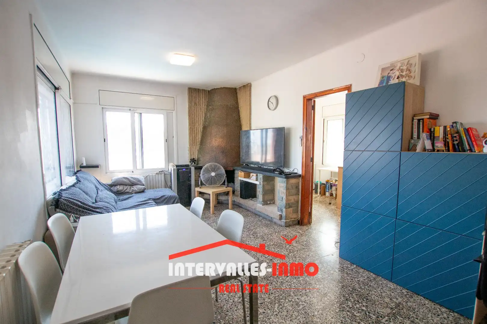 Sala d'estar de Casa o xalet en venda en Caldes de Montbui amb Calefacció, Jardí privat i Terrassa