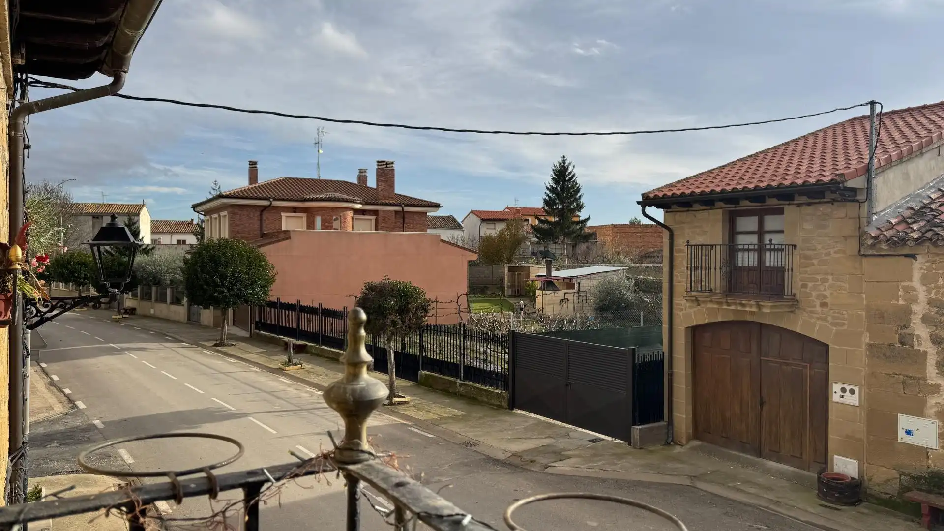 Vista exterior de Finca rústica en venta en Baños de Rioja con Calefacción, Jardín privado y Terraza