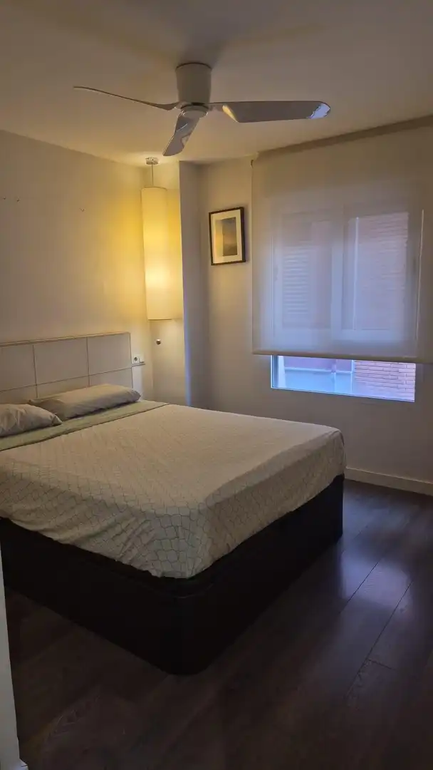 Schlafzimmer von Wohnung zur Miete in Murcia mit Klimaanlage, Heizung und Privatgarten