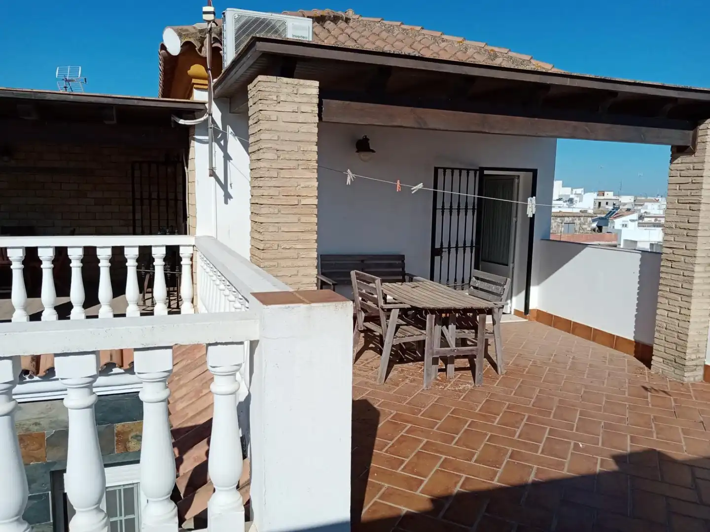 Terraza de Casa o chalet en venta en Paterna de Rivera con Aire acondicionado, Terraza y Trastero