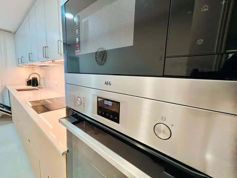 Kitchen of Apartments for rent in Marbella  with Air Conditioner, Terrace and Storage room