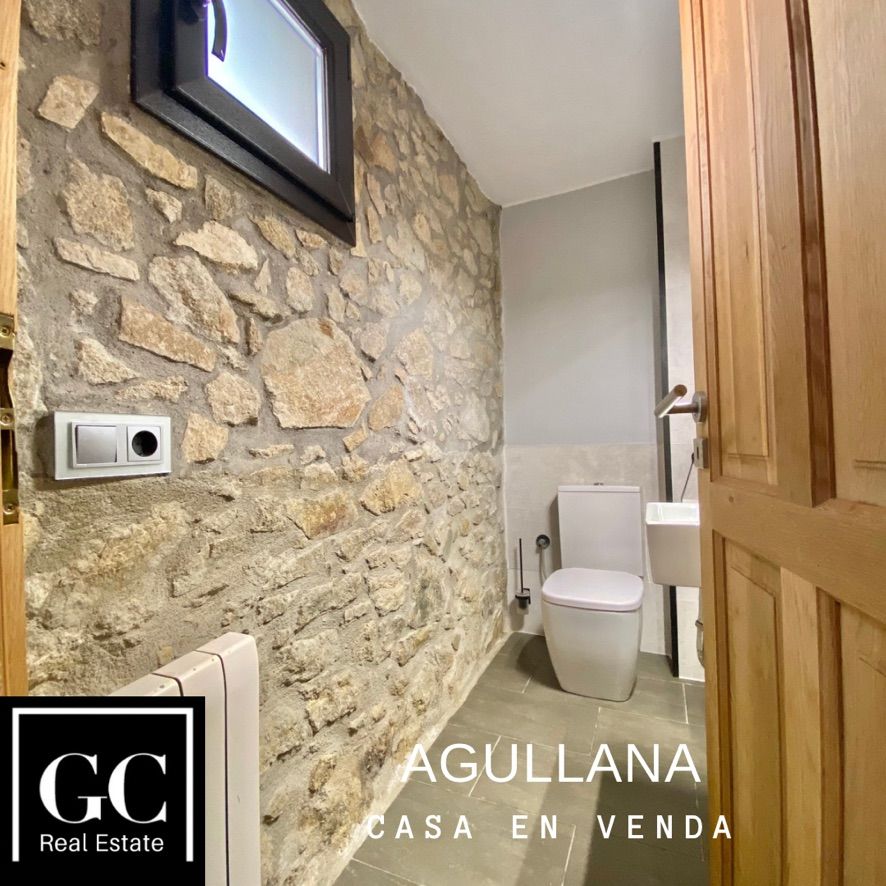 Bathroom of Single-family semi-detached for sale in Agullana  with Heating and Terrace
