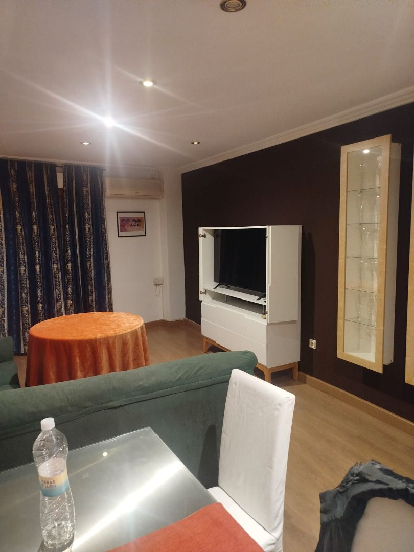 Living room of Flat for rent in  Jaén Capital  with Air Conditioner, Heating and Furnished