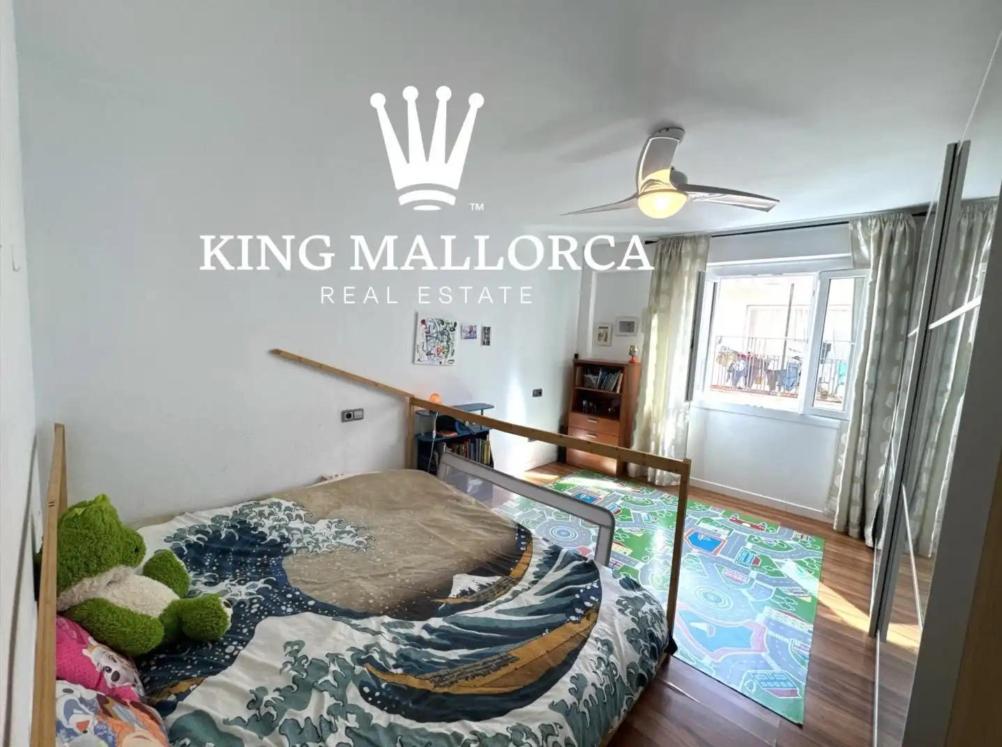 Dormitori de Apartament en venda en  Palma de Mallorca amb Aire condicionat, Calefacció i Terrassa