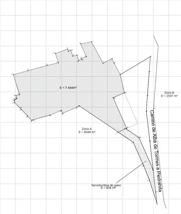 Finca rústica en venta en Horcajo Medianero