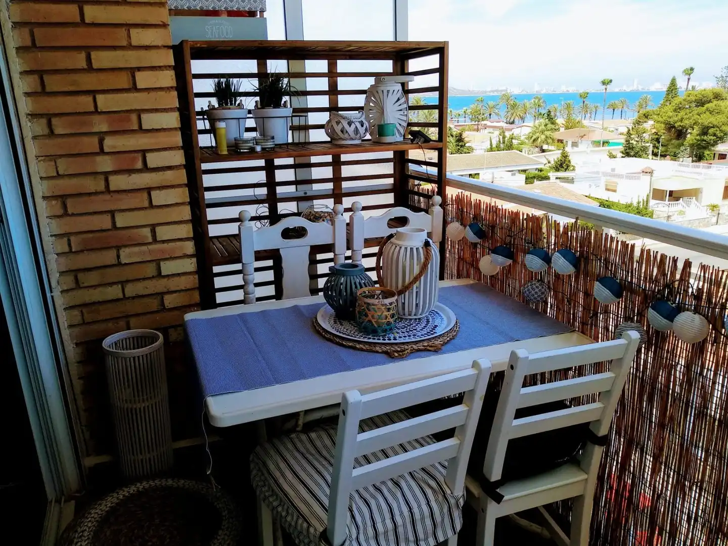 Terrasse von Wohnungen zur Miete in Cartagena mit Klimaanlage, Heizung und Terrasse
