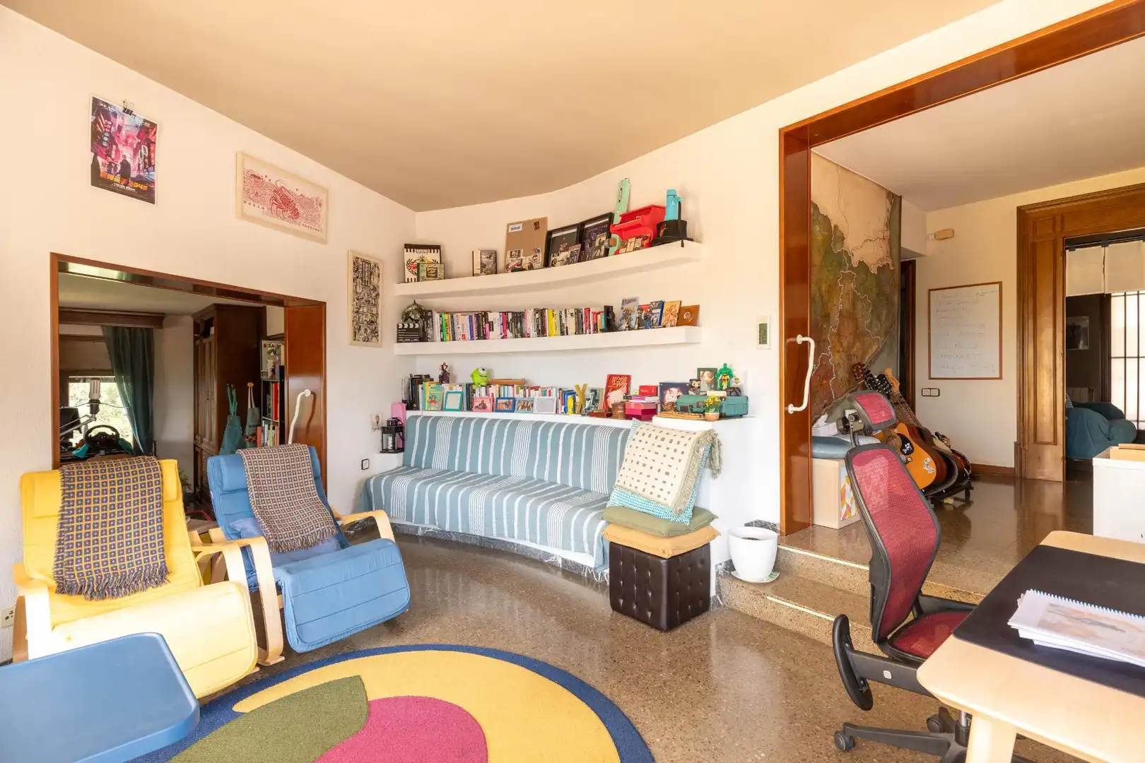 Sala de estar de Casa o chalet en venta en Ullastrell con Calefacción, Jardín privado y Terraza