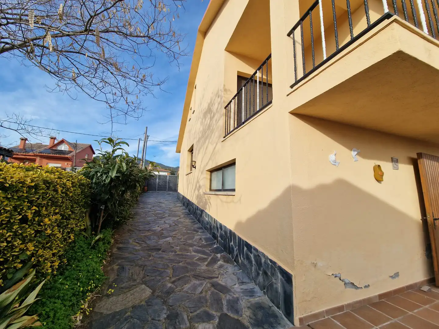 Vista exterior de Casa o chalet en venta en Cànoves I Samalús con Calefacción, Jardín privado y Terraza