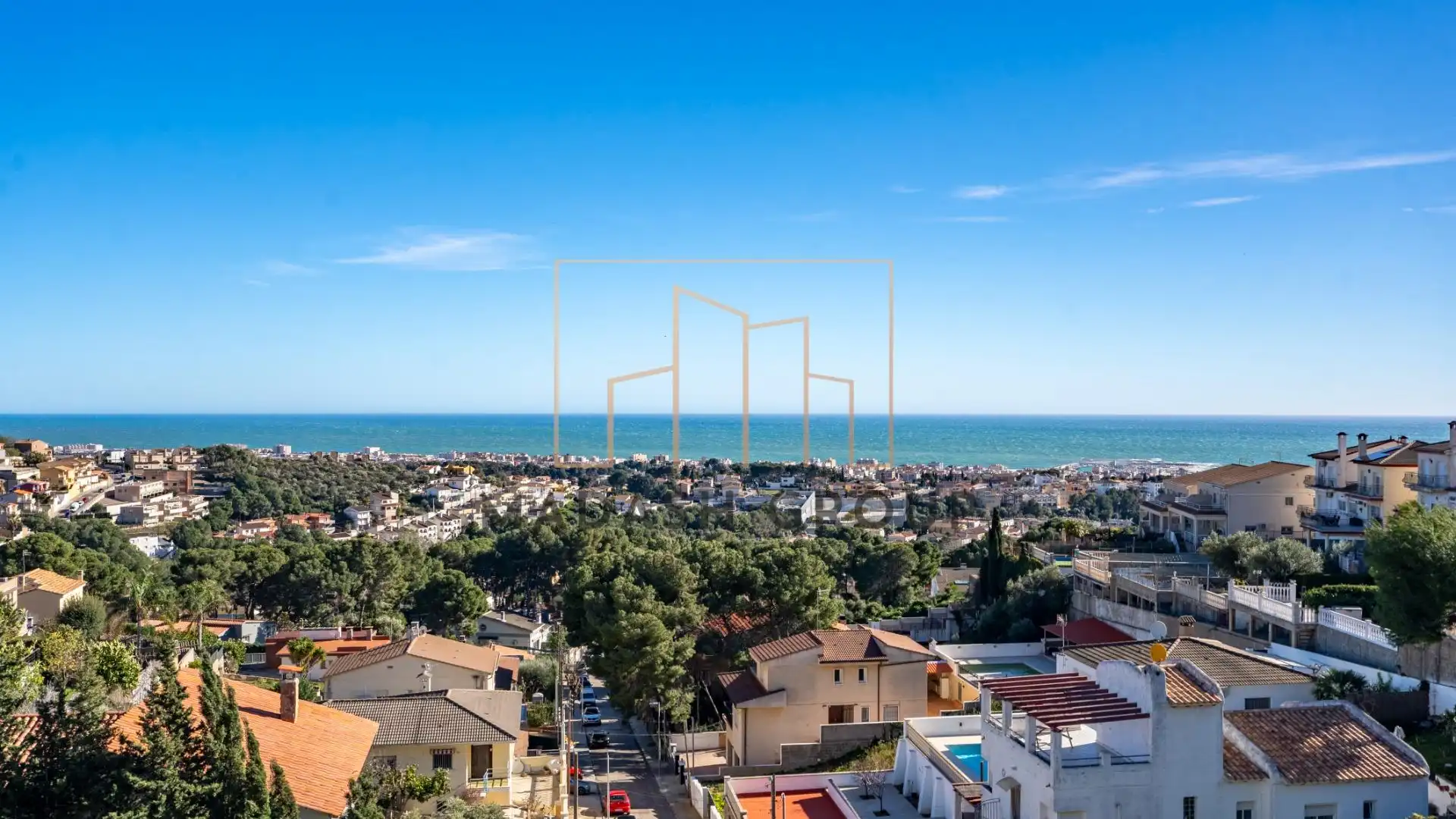 Vista exterior de Casa adosada en venta en Calafell con Calefacción, Jardín privado y Terraza