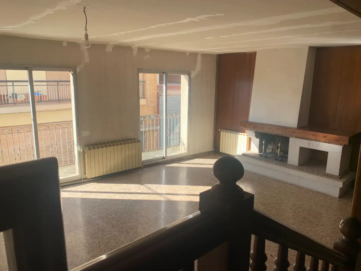 Sala d'estar de Casa adosada en venda en Les Borges Blanques amb Calefacció
