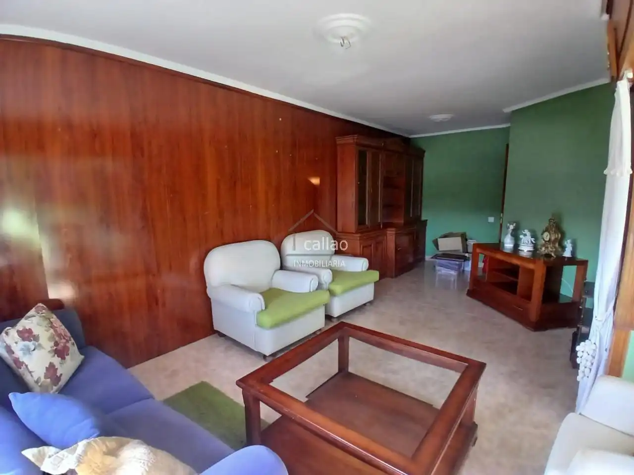 Living room of Flat for sale in Ferrol  with Furnished